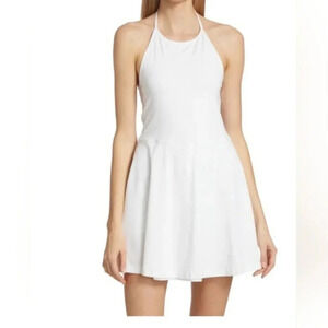 ATM ANTHONY THOMAS MELILLO Pima Cotton Halter Tennis Dress
